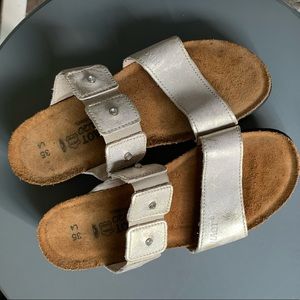 Naot Girls Sandals double strap with jewel accents